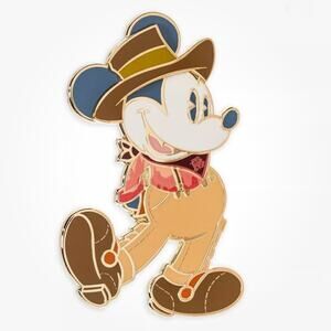 Disney Mickey Mouse The Main Attraction Big Thunder Mountain Railroad Pin LR